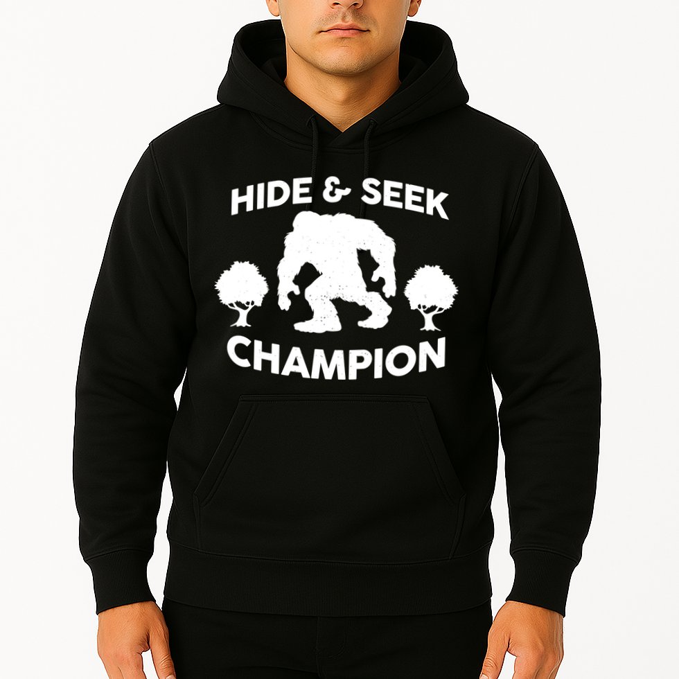 Bigfoot Hide And Seek Champion Hoodie
