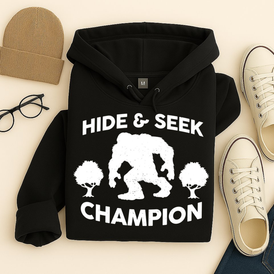 Bigfoot Hide And Seek Champion Hoodie