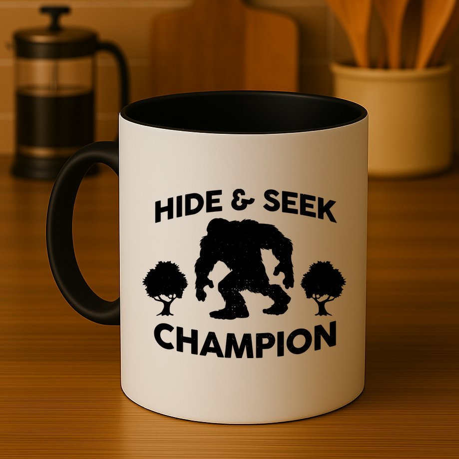 Bigfoot Hide And Seek Champion Mug
