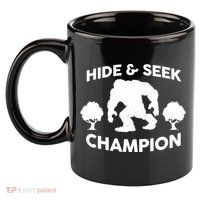 Bigfoot Hide And Seek Champion 11oz C Handle Ceramic Mug