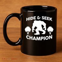 Bigfoot Hide And Seek Champion 11oz C Handle Ceramic Mug