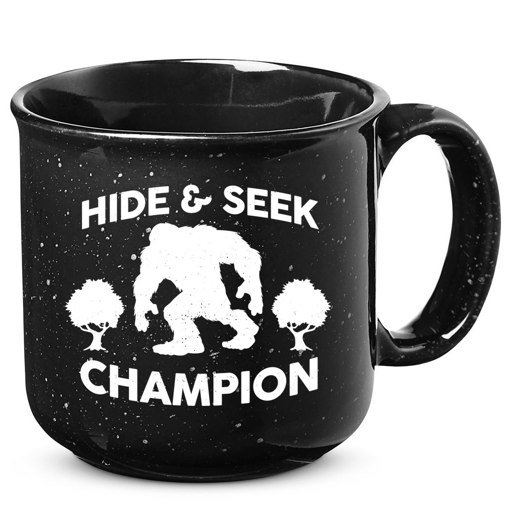 Bigfoot Hide And Seek Champion 15oz Campfire Ceramic Mug