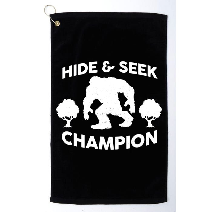 Bigfoot Hide And Seek Champion Golf Towel