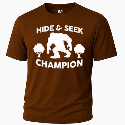 Bigfoot Hide And Seek Champion Cooling Performance Crew T-Shirt