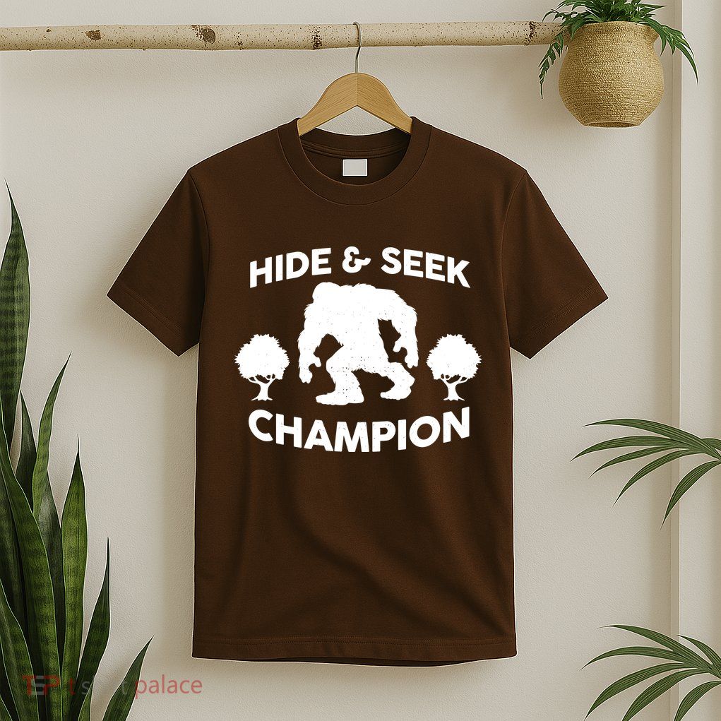 Bigfoot Hide And Seek Champion T-Shirt
