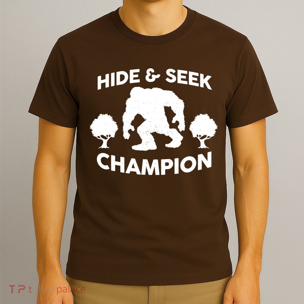 Bigfoot Hide And Seek Champion T-Shirt