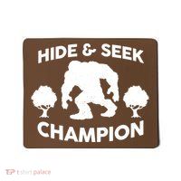 Bigfoot Hide And Seek Champion Mousepad