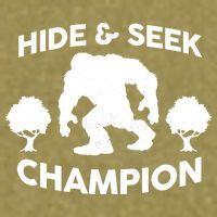 Bigfoot Hide And Seek Champion Garment-Dyed Women's Muscle Tee