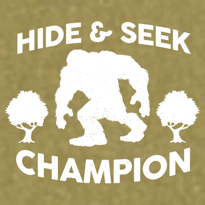 Bigfoot Hide And Seek Champion Garment-Dyed Women's Muscle Tee
