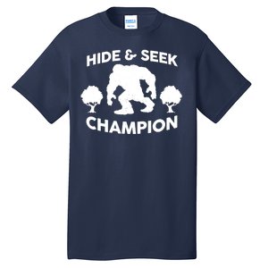 Bigfoot Hide And Seek Champion Tall T-Shirt