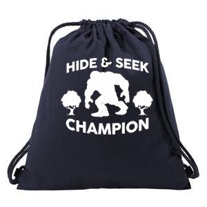 Bigfoot Hide And Seek Champion Drawstring Bag