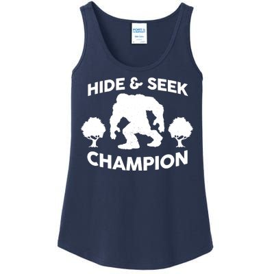 Bigfoot Hide And Seek Champion Ladies Essential Tank