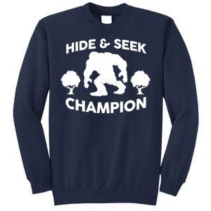 Bigfoot Hide And Seek Champion Tall Sweatshirt