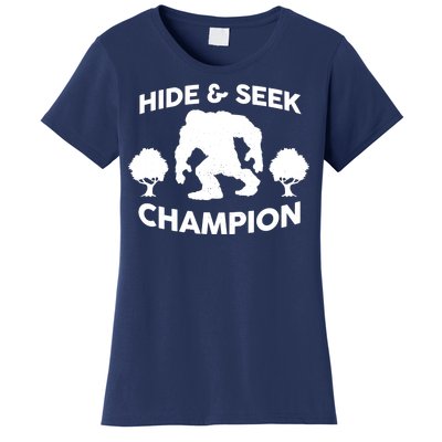 Bigfoot Hide And Seek Champion Women's T-Shirt