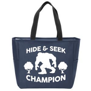 Bigfoot Hide And Seek Champion Zip Tote Bag