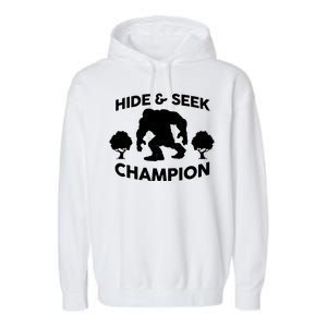 Bigfoot Hide And Seek Champion Garment-Dyed Fleece Hoodie