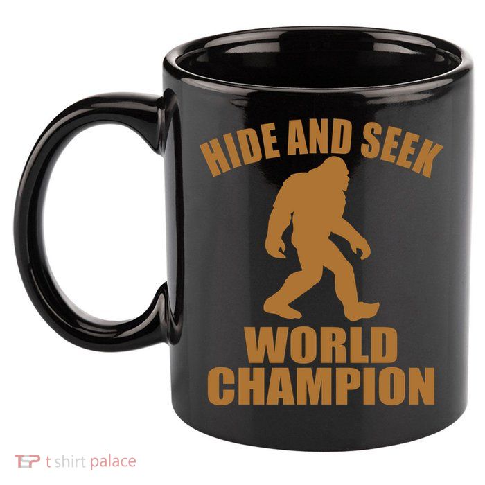 Bigfoot Hide And Seek World Champion 11oz C Handle Ceramic Mug
