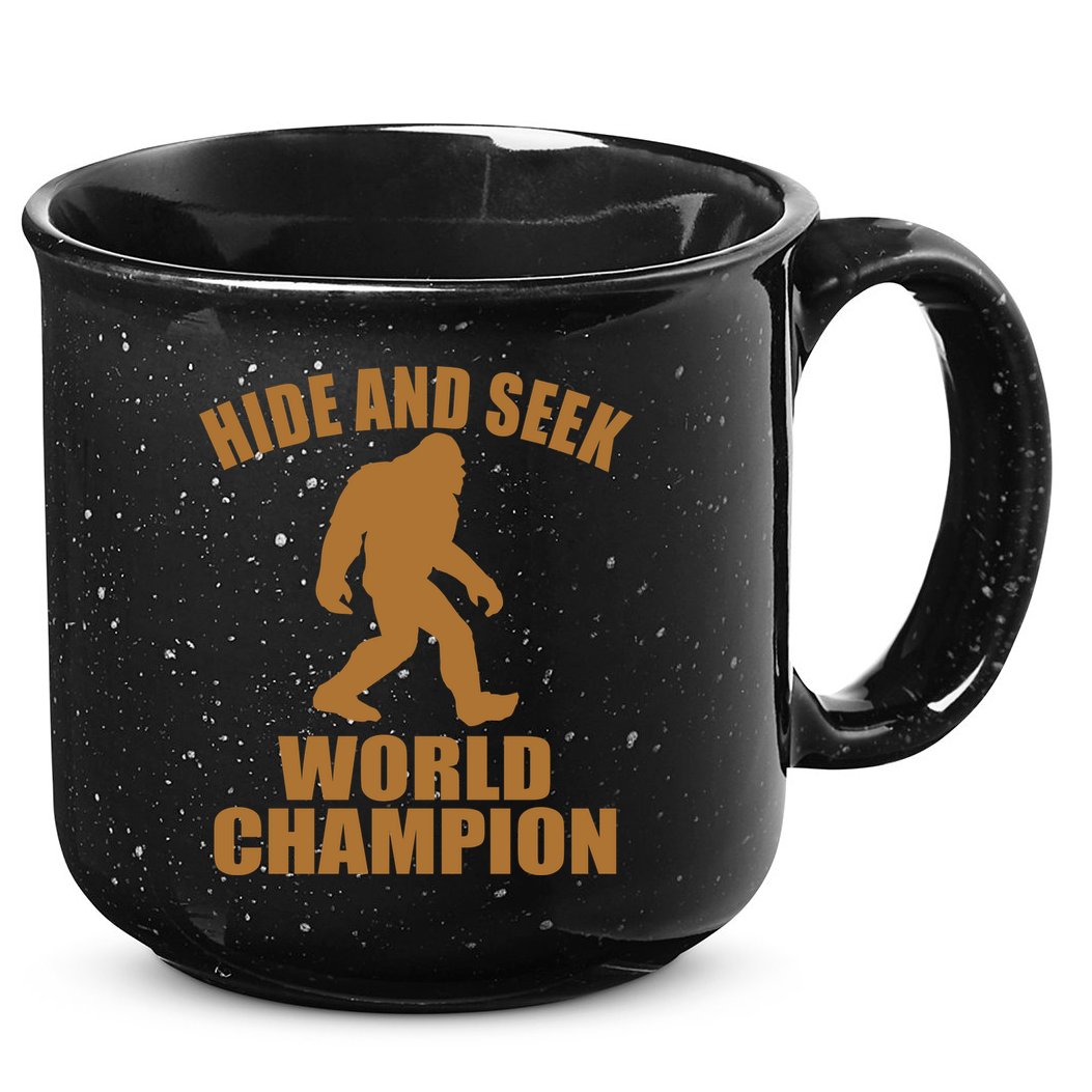 Bigfoot Hide And Seek World Champion 15oz Campfire Ceramic Mug