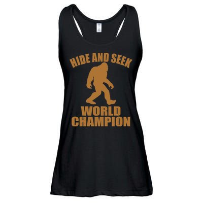 Bigfoot Hide And Seek World Champion Ladies Essential Flowy Tank