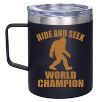 Bigfoot Hide And Seek World Champion 12oz Stainless Steel Coffee Mug