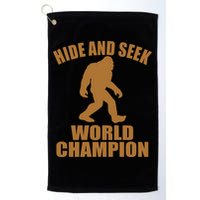 Bigfoot Hide And Seek World Champion Golf Towel