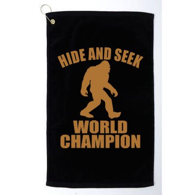 Bigfoot Hide And Seek World Champion Platinum Collection Golf Towel