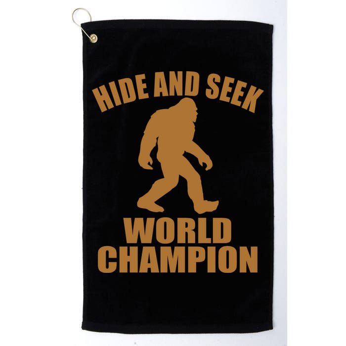 Bigfoot Hide And Seek World Champion Golf Towel