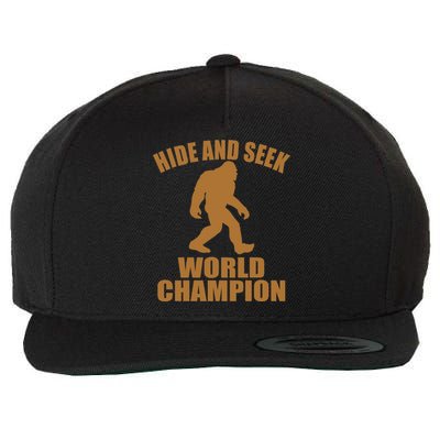 Bigfoot Hide And Seek World Champion Wool Snapback Cap