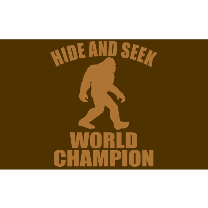 Bigfoot Hide And Seek World Champion Bumper Sticker