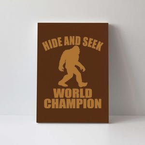 Bigfoot Hide And Seek World Champion Canvas