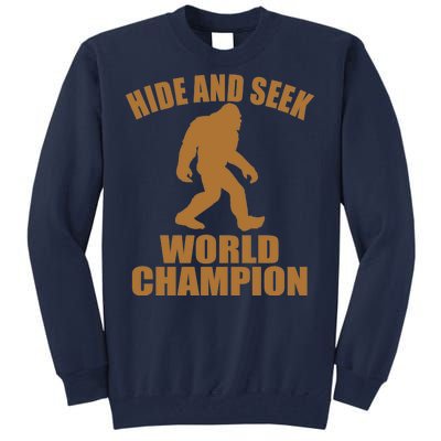 Bigfoot Hide And Seek World Champion Tall Sweatshirt