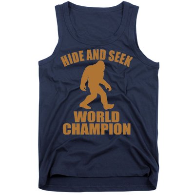 Bigfoot Hide And Seek World Champion Tank Top