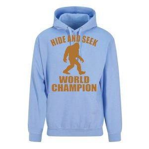 Bigfoot Hide And Seek World Champion Unisex Surf Hoodie