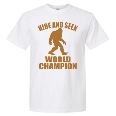 Bigfoot Hide And Seek World Champion Garment-Dyed Heavyweight T-Shirt