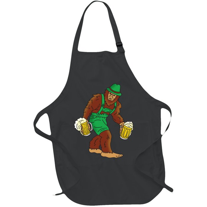 Bigfoot in Lederhosen Oktoberfest Beer Apron