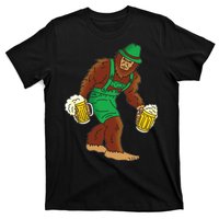 Bigfoot in Lederhosen Oktoberfest Beer T-Shirt