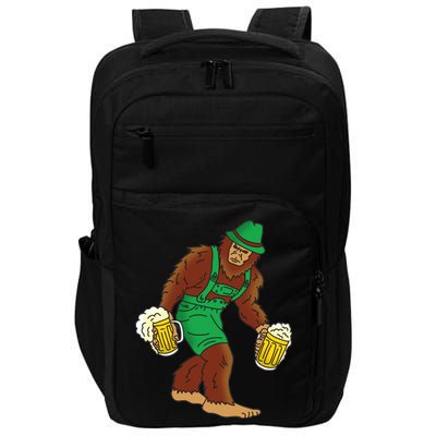 Bigfoot in Lederhosen Oktoberfest Beer Impact Tech Backpack