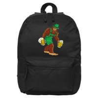 Bigfoot in Lederhosen Oktoberfest Beer 16 in Basic Backpack