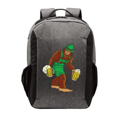 Bigfoot in Lederhosen Oktoberfest Beer Vector Backpack