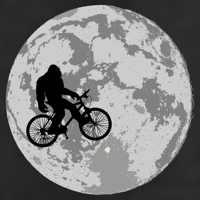 Bigfoot In The Moon Sasquatch Cool Comfort Performance Bucket Hat