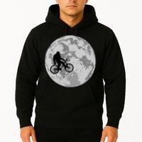 Bigfoot In The Moon Sasquatch Hoodie