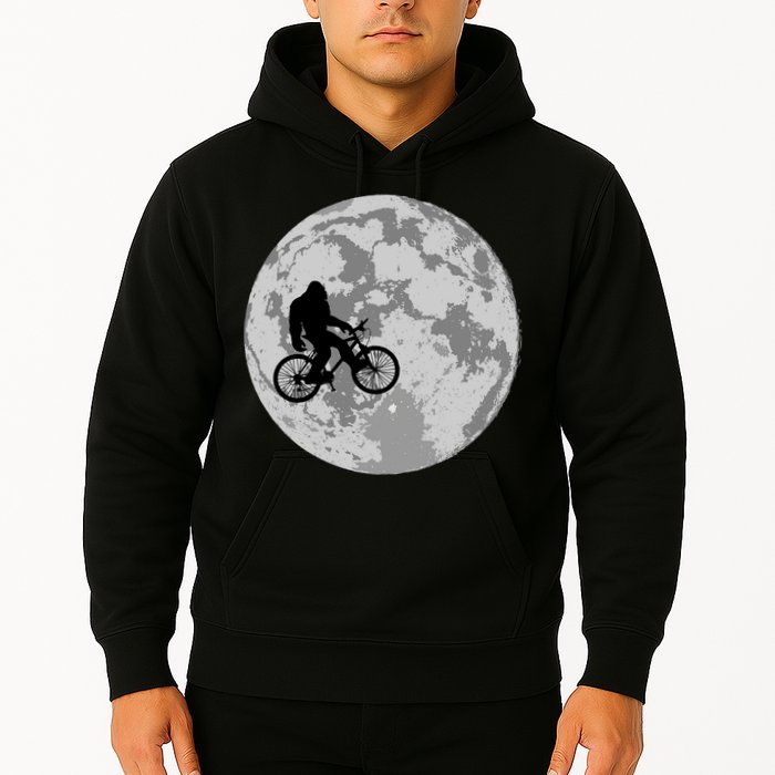 Bigfoot In The Moon Sasquatch Hoodie