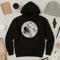Bigfoot In The Moon Sasquatch Hoodie