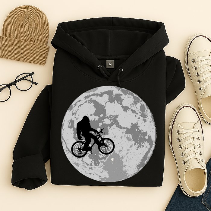 Bigfoot In The Moon Sasquatch Hoodie