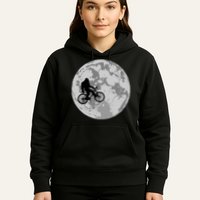 Bigfoot In The Moon Sasquatch Hoodie