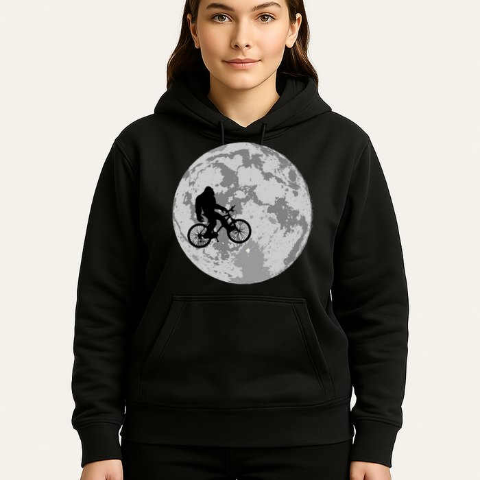 Bigfoot In The Moon Sasquatch Hoodie