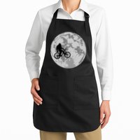 Bigfoot In The Moon Sasquatch Apron