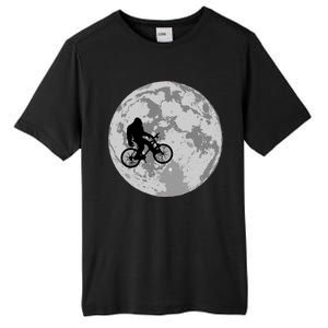 Bigfoot In The Moon Sasquatch Tall Fusion ChromaSoft Performance T-Shirt