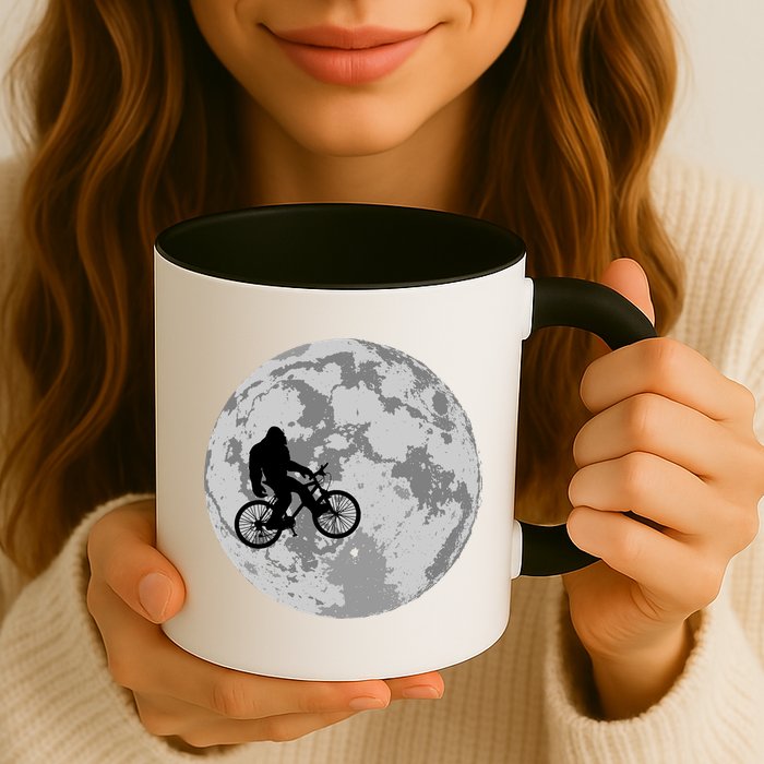 Bigfoot In The Moon Sasquatch Mug