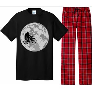 Bigfoot In The Moon Sasquatch Pajama Set